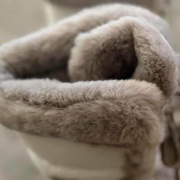 THE NORTH FACE Down Filled Icepick Neptse Winter Boots White 10 - Picture 5 of 7